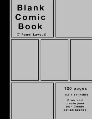 Blank comic book - book:, 7
