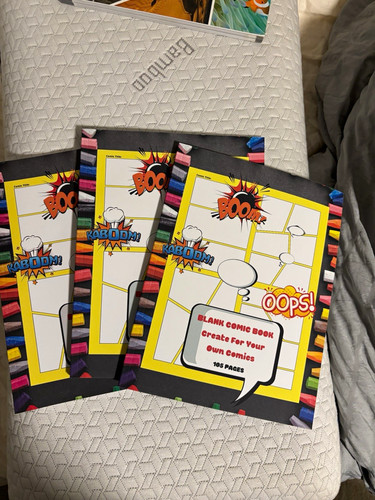 Blank comic book softcover - blank,