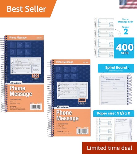 Phone message book x 11 - message,