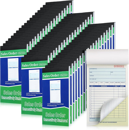Pads sales order books - 55,