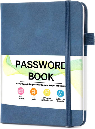 Password keeper book - book, with